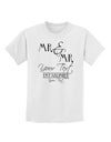 Personalized Mr and Mr -Name- Established -Date- Design Childrens T-Shirt-Childrens T-Shirt-TooLoud-White-X-Small-Davson Sales