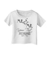 Personalized Mr and Mr -Name- Established -Date- Design Infant T-Shirt-Infant T-Shirt-TooLoud-White-06-Months-Davson Sales