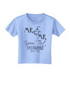 Personalized Mr and Mr -Name- Established -Date- Design Toddler T-Shirt-Toddler T-Shirt-TooLoud-Aquatic-Blue-2T-Davson Sales