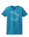 Personalized Mr and Mr -Name- Established -Date- Design Womens Dark T-Shirt-TooLoud-Turquoise-X-Small-Davson Sales