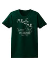 Personalized Mr and Mr -Name- Established -Date- Design Womens Dark T-Shirt-TooLoud-Forest-Green-Small-Davson Sales
