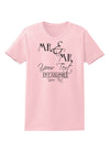 Personalized Mr and Mr -Name- Established -Date- Design Womens T-Shirt-Womens T-Shirt-TooLoud-PalePink-X-Small-Davson Sales