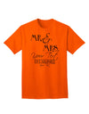 Personalized Mr and Mrs -Name- Established -Date- Design Adult T-Shirt-Mens T-Shirt-TooLoud-Orange-Small-Davson Sales