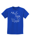 Personalized Mr and Mrs -Name- Established -Date- Design Childrens Dark T-Shirt-Childrens T-Shirt-TooLoud-Royal-Blue-X-Small-Davson Sales