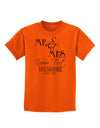 Personalized Mr and Mrs -Name- Established -Date- Design Childrens T-Shirt-Childrens T-Shirt-TooLoud-Orange-X-Small-Davson Sales