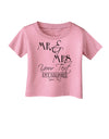 Personalized Mr and Mrs -Name- Established -Date- Design Infant T-Shirt-Infant T-Shirt-TooLoud-Candy-Pink-06-Months-Davson Sales