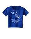 Personalized Mr and Mrs -Name- Established -Date- Design Toddler T-Shirt Dark-Toddler T-Shirt-TooLoud-Royal-Blue-2T-Davson Sales