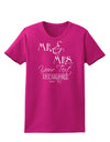 Personalized Mr and Mrs -Name- Established -Date- Design Womens Dark T-Shirt-TooLoud-Hot-Pink-Small-Davson Sales