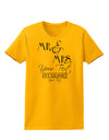 Personalized Mr and Mrs -Name- Established -Date- Design Womens T-Shirt-Womens T-Shirt-TooLoud-Gold-X-Small-Davson Sales