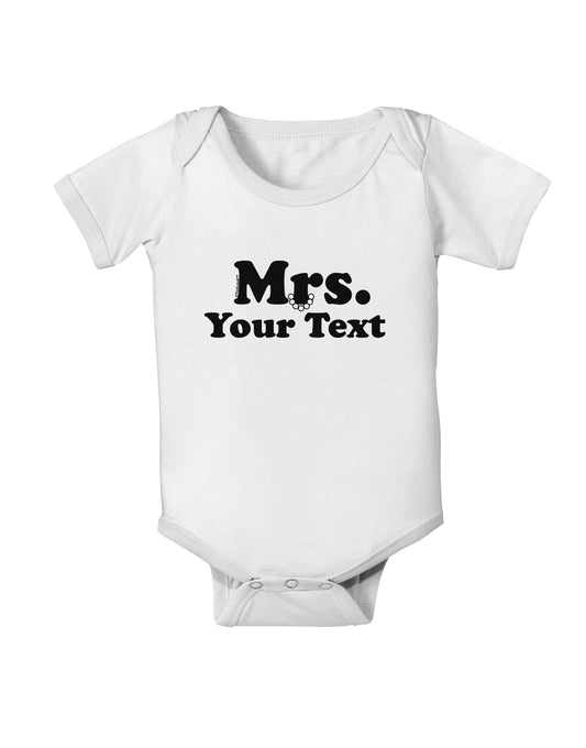Personalized Mrs Classy Baby Romper Bodysuit by TooLoud-Baby Romper-TooLoud-White-06-Months-Davson Sales