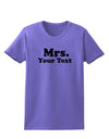 Personalized Mrs Classy Womens T-Shirt by TooLoud-Womens T-Shirt-TooLoud-Violet-X-Small-Davson Sales