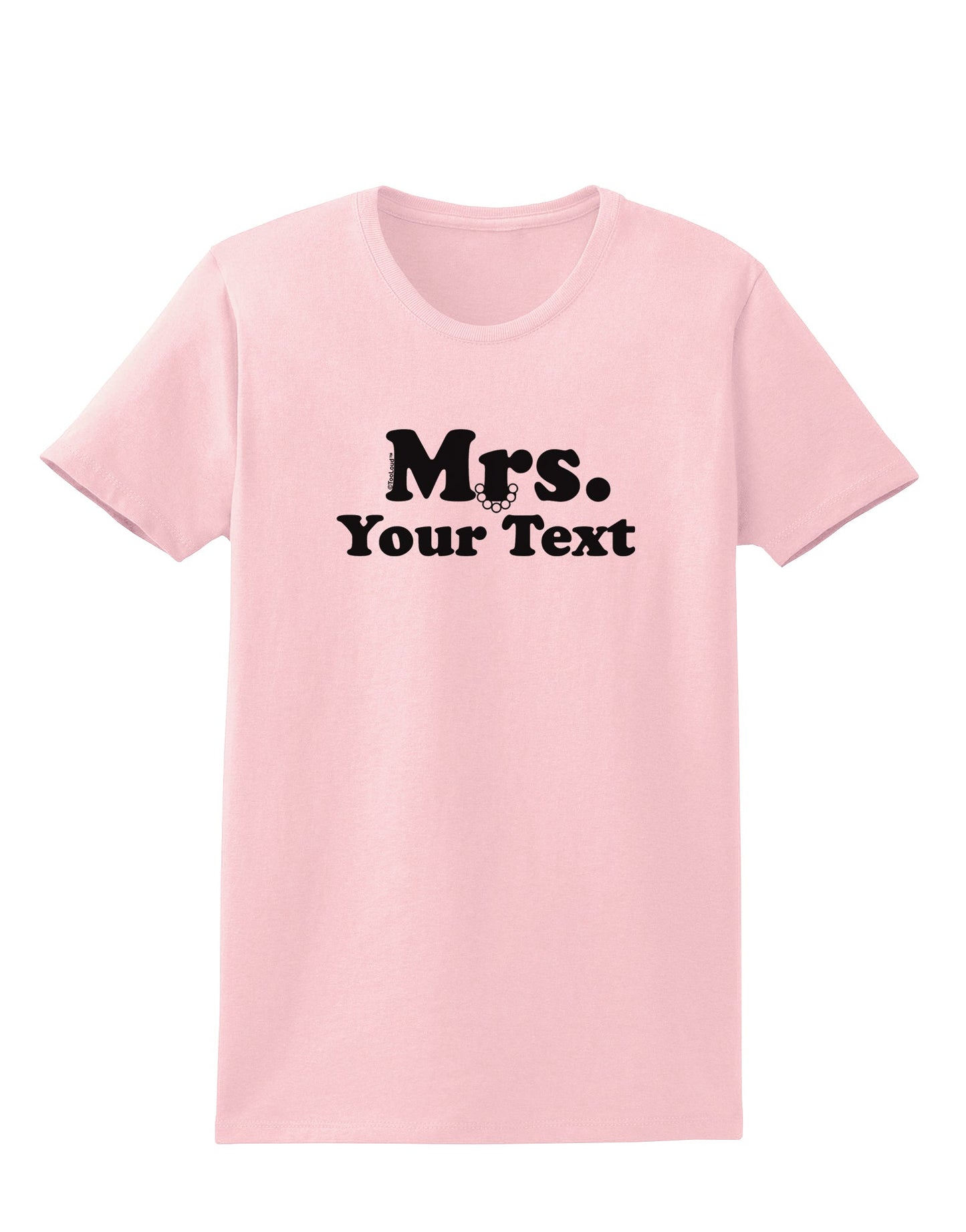 Personalized Mrs Classy Womens T-Shirt by TooLoud-Womens T-Shirt-TooLoud-PalePink-X-Small-Davson Sales