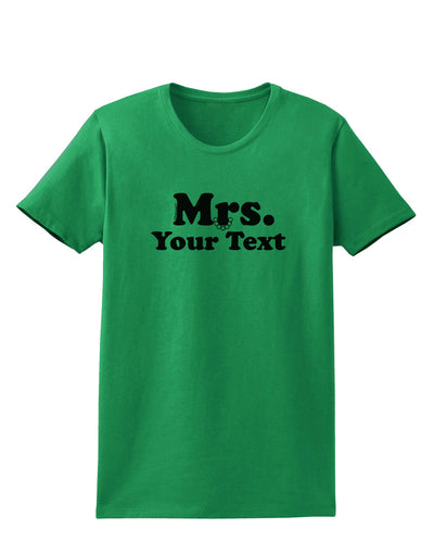 Personalized Mrs Classy Womens T-Shirt by TooLoud-Womens T-Shirt-TooLoud-Kelly-Green-X-Small-Davson Sales