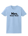 Personalized Mrs Classy Womens T-Shirt by TooLoud-Womens T-Shirt-TooLoud-Light-Blue-X-Small-Davson Sales