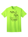 Personalized Mrs and Mrs Lesbian Wedding - Name- Established -Date- Design Adult T-Shirt-Mens T-Shirt-TooLoud-Neon-Green-Small-Davson Sales