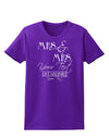 Personalized Mrs and Mrs -Name- Established -Date- Design Womens Dark T-Shirt-TooLoud-Purple-X-Small-Davson Sales