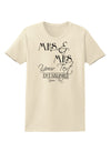 Personalized Mrs and Mrs -Name- Established -Date- Design Womens T-Shirt-Womens T-Shirt-TooLoud-Natural-X-Small-Davson Sales