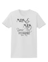 Personalized Mrs and Mrs -Name- Established -Date- Design Womens T-Shirt-Womens T-Shirt-TooLoud-White-X-Small-Davson Sales