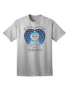 Personalized My First Christmas Snowbaby Blue Adult T-Shirt-Mens T-Shirt-TooLoud-AshGray-Small-Davson Sales