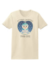 Personalized My First Christmas Snowbaby Blue Womens T-Shirt-Womens T-Shirt-TooLoud-Natural-X-Small-Davson Sales