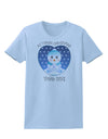 Personalized My First Christmas Snowbaby Blue Womens T-Shirt-Womens T-Shirt-TooLoud-Light-Blue-X-Small-Davson Sales