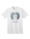 Personalized My First Christmas Snowbaby Girl Adult T-Shirt-Mens T-Shirt-TooLoud-White-Small-Davson Sales