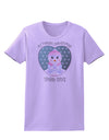 Personalized My First Christmas Snowbaby Girl Womens T-Shirt-Womens T-Shirt-TooLoud-Lavender-X-Small-Davson Sales