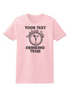 Personalized -Name- Bachelorette Party Drinking Team Womens T-Shirt-Womens T-Shirt-TooLoud-PalePink-X-Small-Davson Sales