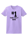 Personalized Number 1 Womens T-Shirt by TooLoud-Womens T-Shirt-TooLoud-Lavender-X-Small-Davson Sales