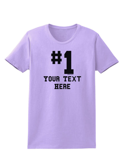 Personalized Number 1 Womens T-Shirt by TooLoud-Womens T-Shirt-TooLoud-Lavender-X-Small-Davson Sales