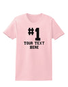 Personalized Number 1 Womens T-Shirt by TooLoud-Womens T-Shirt-TooLoud-PalePink-X-Small-Davson Sales