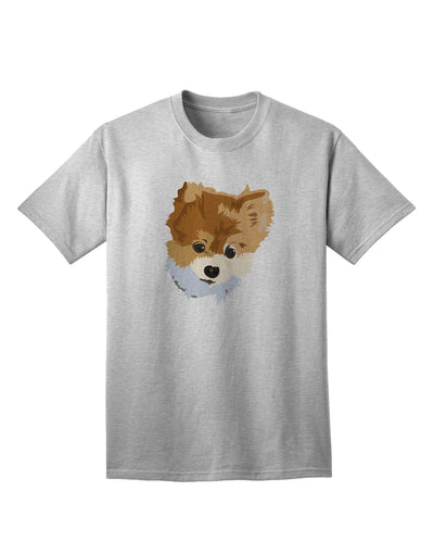 Personalized Pet Art Adult T-Shirt offered by TooLoud-Mens T-shirts-TooLoud-AshGray-Small-Davson Sales