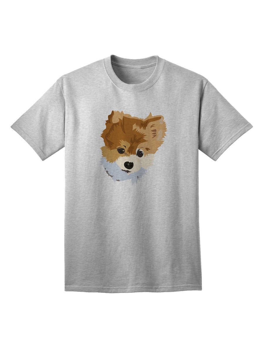 Personalized Pet Art Adult T-Shirt offered by TooLoud-Mens T-shirts-TooLoud-White-Small-Davson Sales