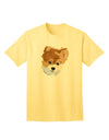 Personalized Pet Art Adult T-Shirt offered by TooLoud-Mens T-shirts-TooLoud-Yellow-Small-Davson Sales