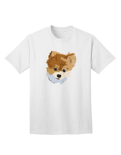 Personalized Pet Art Adult T-Shirt offered by TooLoud-Mens T-shirts-TooLoud-White-Small-Davson Sales