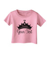 Personalized Princess -Name- Design Infant T-Shirt-Infant T-Shirt-TooLoud-Candy-Pink-06-Months-Davson Sales