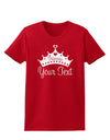 Personalized Princess -Name- Design Womens Dark T-Shirt-TooLoud-Red-X-Small-Davson Sales