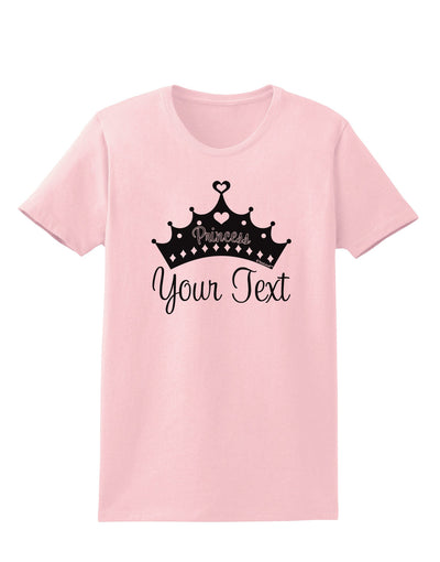 Personalized Princess -Name- Design Womens T-Shirt-Womens T-Shirt-TooLoud-PalePink-X-Small-Davson Sales