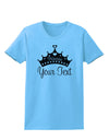 Personalized Princess -Name- Design Womens T-Shirt-Womens T-Shirt-TooLoud-Aquatic-Blue-X-Small-Davson Sales