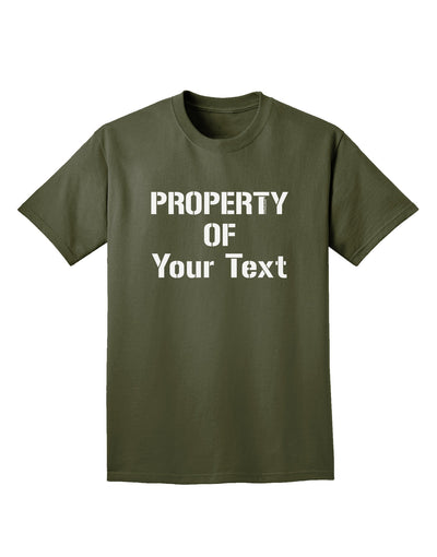 Personalized Property Of Adult Dark T-Shirt-Mens T-Shirt-TooLoud-Military-Green-Small-Davson Sales