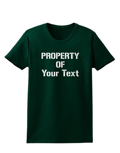 Personalized Property Of Womens Dark T-Shirt-TooLoud-Forest-Green-Small-Davson Sales