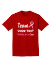 Personalized Team -Name- Breast Cancer Walk - Walking for a Cure Adult Dark T-Shirt-Mens T-Shirt-TooLoud-Red-Small-Davson Sales