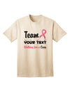 Personalized Team -Name- Breast Cancer Walk - Walking for a Cure Adult T-Shirt-Mens T-Shirt-TooLoud-Natural-Small-Davson Sales