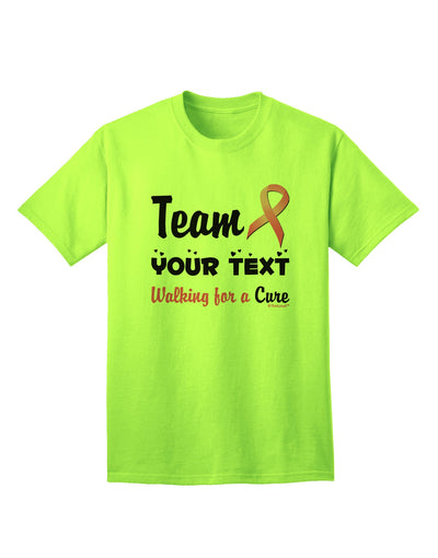 Personalized Team -Name- Breast Cancer Walk - Walking for a Cure Adult T-Shirt-Mens T-Shirt-TooLoud-Neon-Green-Small-Davson Sales