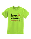 Personalized Team -Name- Breast Cancer Walk - Walking for a Cure Childrens T-Shirt-Childrens T-Shirt-TooLoud-Lime-Green-X-Small-Davson Sales