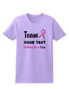 Personalized Team -Name- Breast Cancer Walk - Walking for a Cure Womens T-Shirt-Womens T-Shirt-TooLoud-Lavender-X-Small-Davson Sales