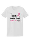 Personalized Team -Name- Breast Cancer Walk - Walking for a Cure Womens T-Shirt-Womens T-Shirt-TooLoud-White-X-Small-Davson Sales