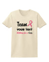 Personalized Team -Name- Breast Cancer Walk - Walking for a Cure Womens T-Shirt-Womens T-Shirt-TooLoud-Natural-X-Small-Davson Sales