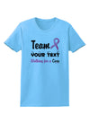 Personalized Team -Name- Breast Cancer Walk - Walking for a Cure Womens T-Shirt-Womens T-Shirt-TooLoud-Aquatic-Blue-X-Small-Davson Sales