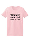 Personalized Team -Name- Walking for a Cure Womens T-Shirt-Womens T-Shirt-TooLoud-PalePink-X-Small-Davson Sales